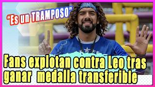 “Es un TRAMPOSO”: Fans explotan contra Leo tras ganar la medalla transferible en Exatlón