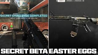 How To Unlock SECRET MW4 BETA EASTER EGG REWARDS FAST & EASY! (Secret Camo, Blueprints, & MORE)