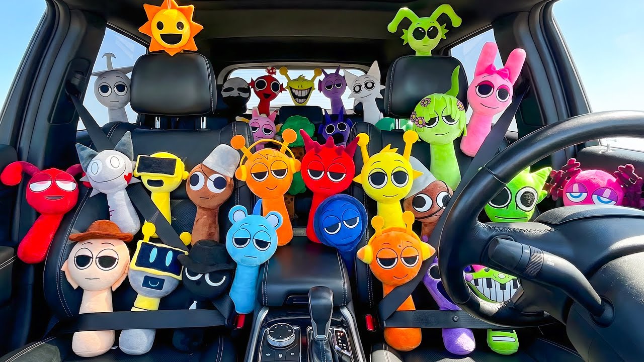 Sprunki Hiding In The Car?! See What I Found!