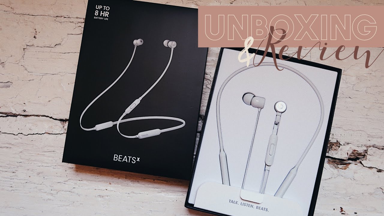 BeatsX Unboxing \u0026 Review - YouTube