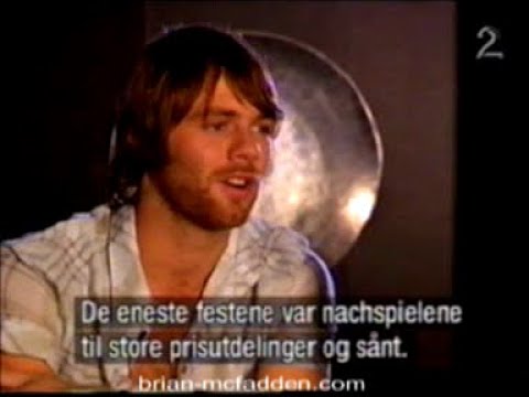 Brian McFadden - Interview, God Kveld Norge 25.09.04