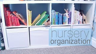 Nursery Organization | Organizing On A Budget | Navigating Nicole