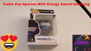 Funko Pop Unboxing - Spartan Mark V With Energy Sword - Halo 21