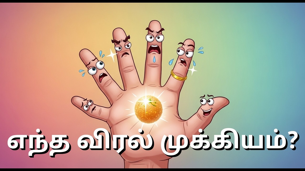 எந்த விரல் முக்கியம்? 🤔ஒற்றுமையின் சக்தி ✅ எந்த விரல் பெரியது தெரியுமா? கடைசியில் நடந்தது அதிர்ச்சி!