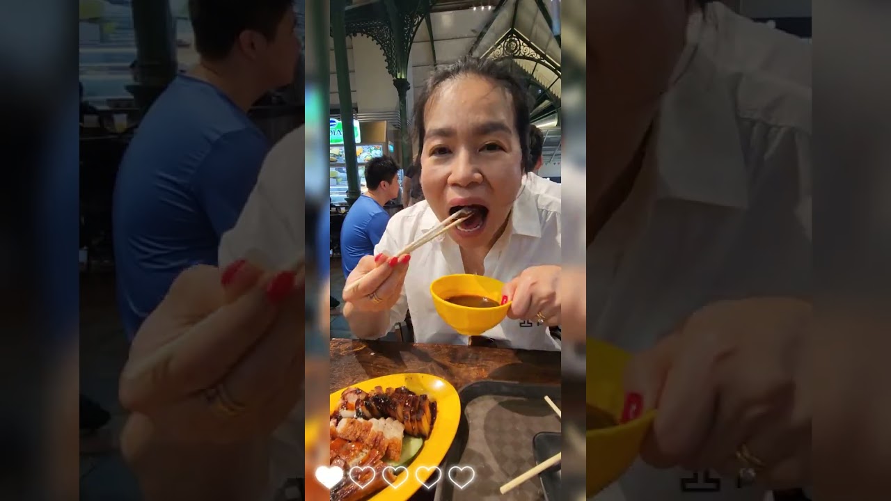 Lau Pa Sat Hawker in Raffles Quay 🔥🔥🍢🍗🍢