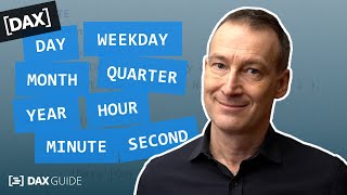 Date and time parts - DAX Guide
