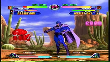 MvC2 (360) Online Player Matches -  z Alternative(Combofiend) vs GreatBobSta(MSP) #632
