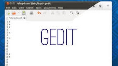 How to Install Gedit 3.10 on Ubuntu Desktop 16.04 LTS