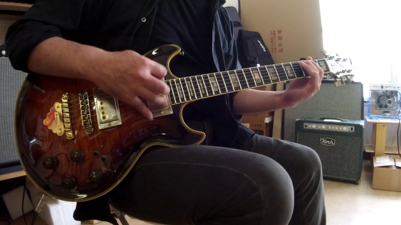 Ibanez AR-300 1984年製 Crunch - YouTube