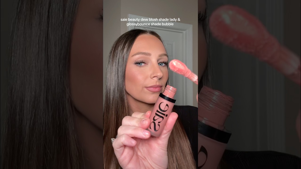 THE mauve blush and lip combo of the summer 🫶🏻🫧  