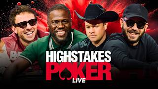 KEVIN HART on High Stakes Poker LIVE! $500/$1,000 with Andrew Robl & Señor Tilt!