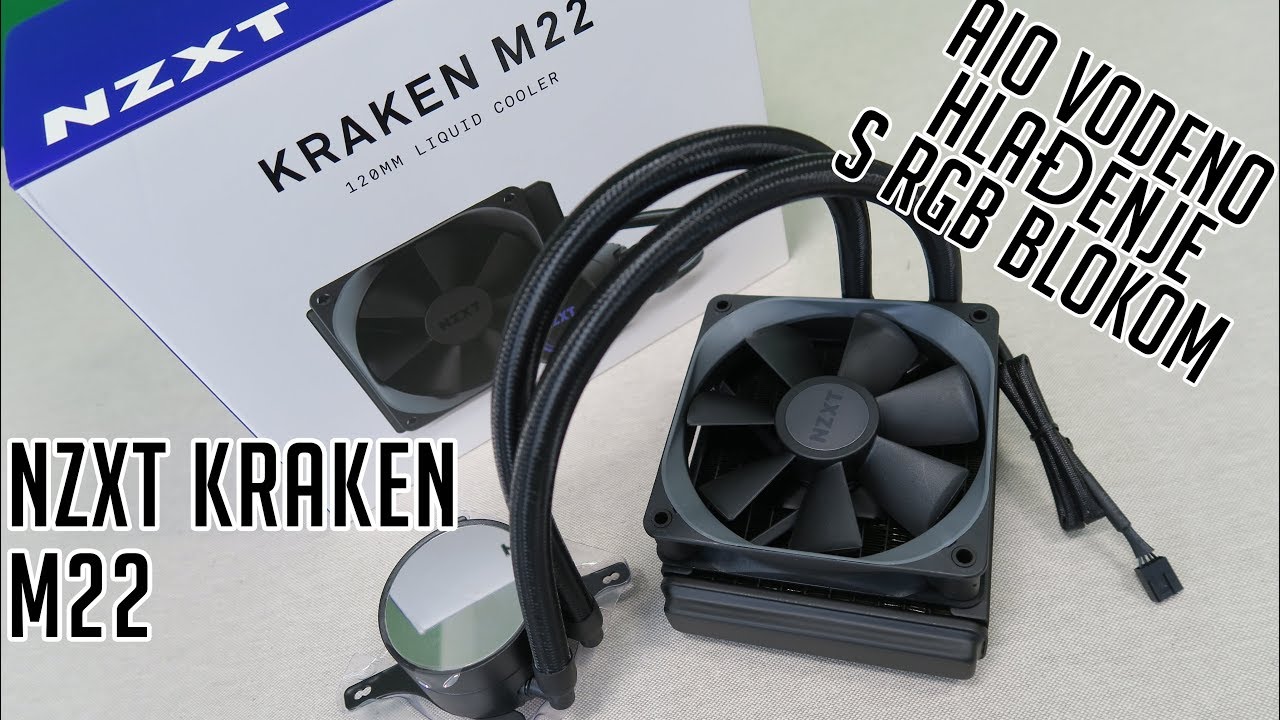 NZXT KRAKEN M22 - vodeno hlađenje s RGB 