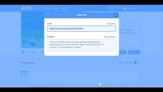 How to share link on scratch?