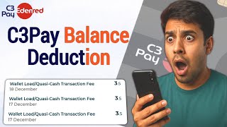 C3Pay Wallet Load Fee 3.5 AED Explained | C3Pay Balance Deduction Kyun Ho Raha Hai | Full Guide