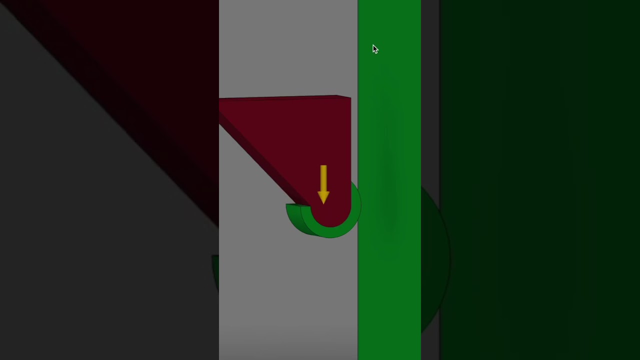 Fusion 360 Generative designed hook 