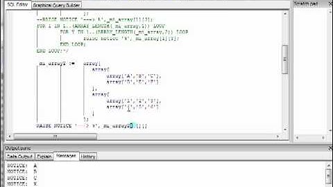 16. Curso de PostGres (Arrays y Loops)