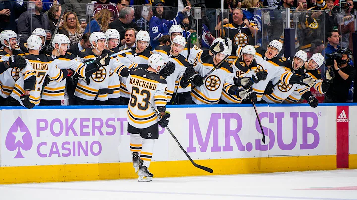 Check out how Brad Marchand collects point No. 800!