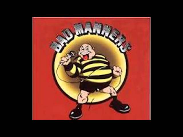 Bad Manners - Dont be Angry