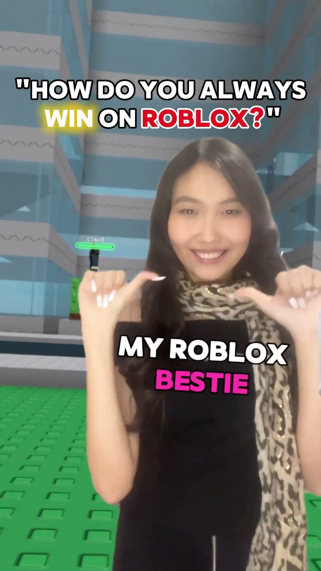 When someone asks how i Win on Roblox..? #roblox #robloxshorts