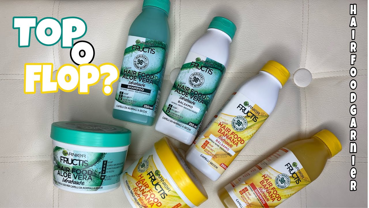 RECENSIONE HAIR FOOD BANANA ED ALOE💥 shampoo balsamo e maschera