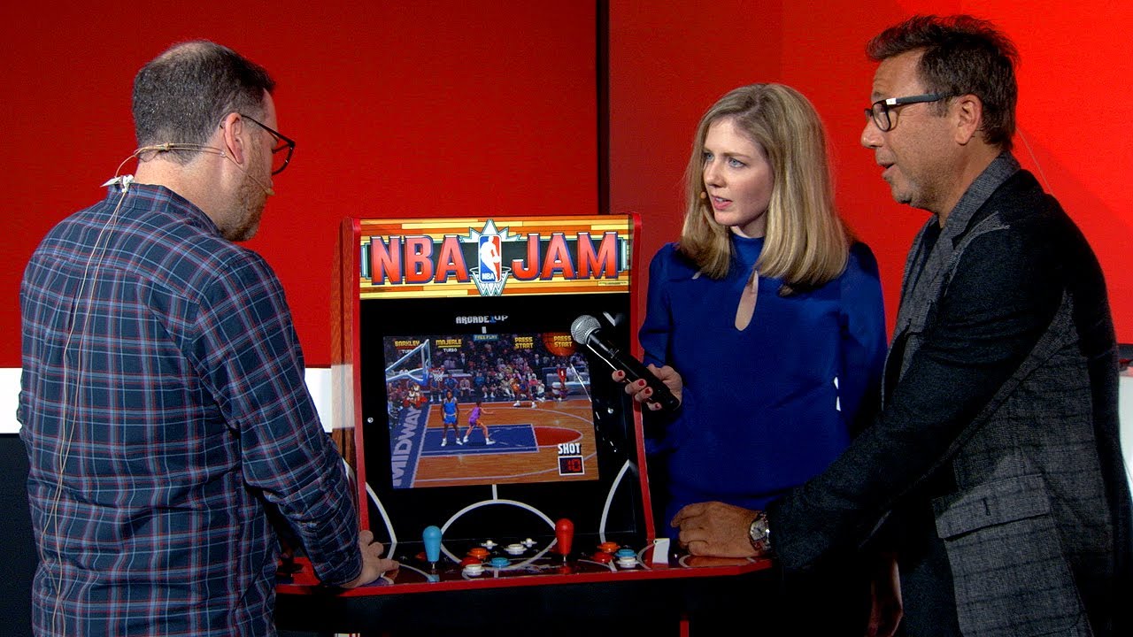 Arcade1Up NBA Jam Live cabinet adds online multiplayer to retro gaming lineup
