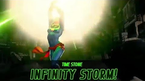 Marvel Vs. Capcom: Infinite - Captain Marvel Activates And Uses All Infinity Stones
