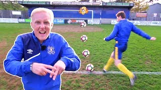 Hashtag United 10 Ball Crossbar Challenge!