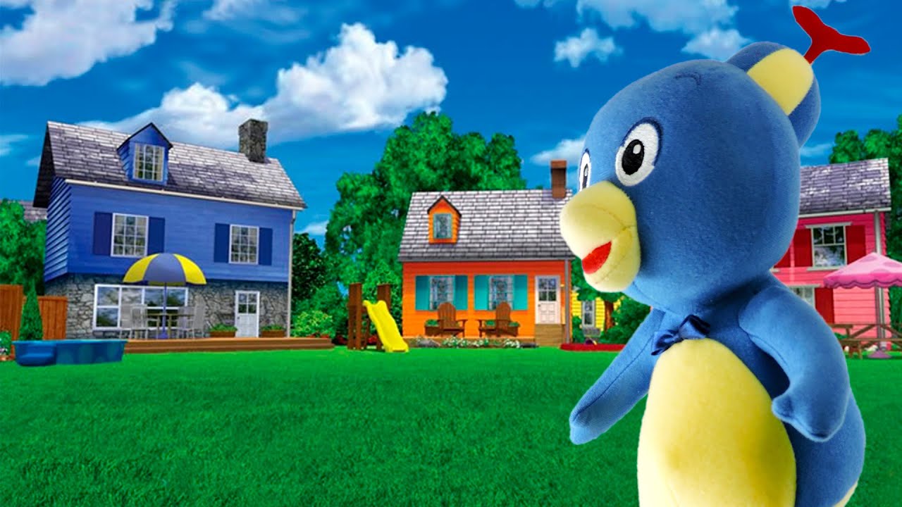 The Backyardigans Jump Backyardigans Pelúcia Pablo Long Jump - YouTube