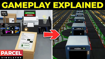 Parcel Simulator Gameplay Explained in 2 Minutes!