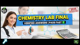 CHEM121 General Chemistry Lab Module 6 Final 2026 ✅ REAL Q&A | Verified Answers | PASS FAST