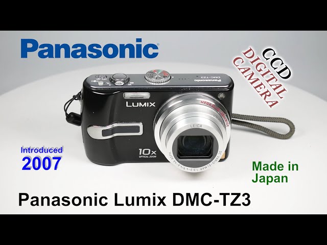 2007 Panasonic Lumix DMC-TZ3 - CCD Digital Camera - YouTube