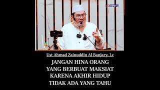 JANGAN SUKA MERENDAHKAN ORANG LAIN