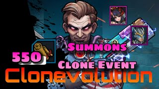 Clone Evolution | 550 Summons Clone event