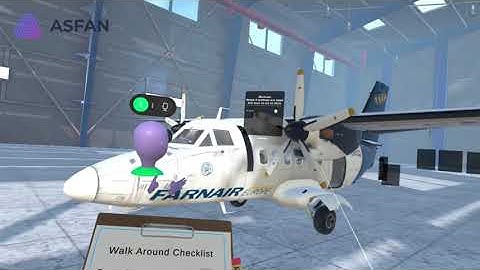 VR Training Aircraft Structure Let L-410 |التدريب على هيكل طائرة Let L-410