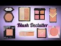 DECLUTTER WITH ME: DRUGSTORE BLUSHES
