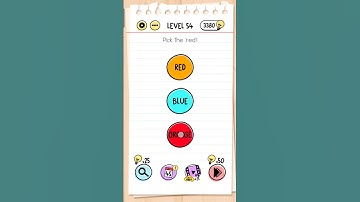 Brain Test – Level 54 Solution | All Answers & Walkthrough #BrainTest #PuzzleGame #Shorts