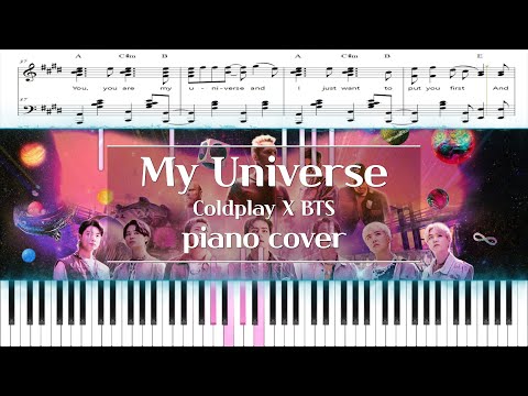 My Universe (코드, 가사 포함) - Coldplay X BTS