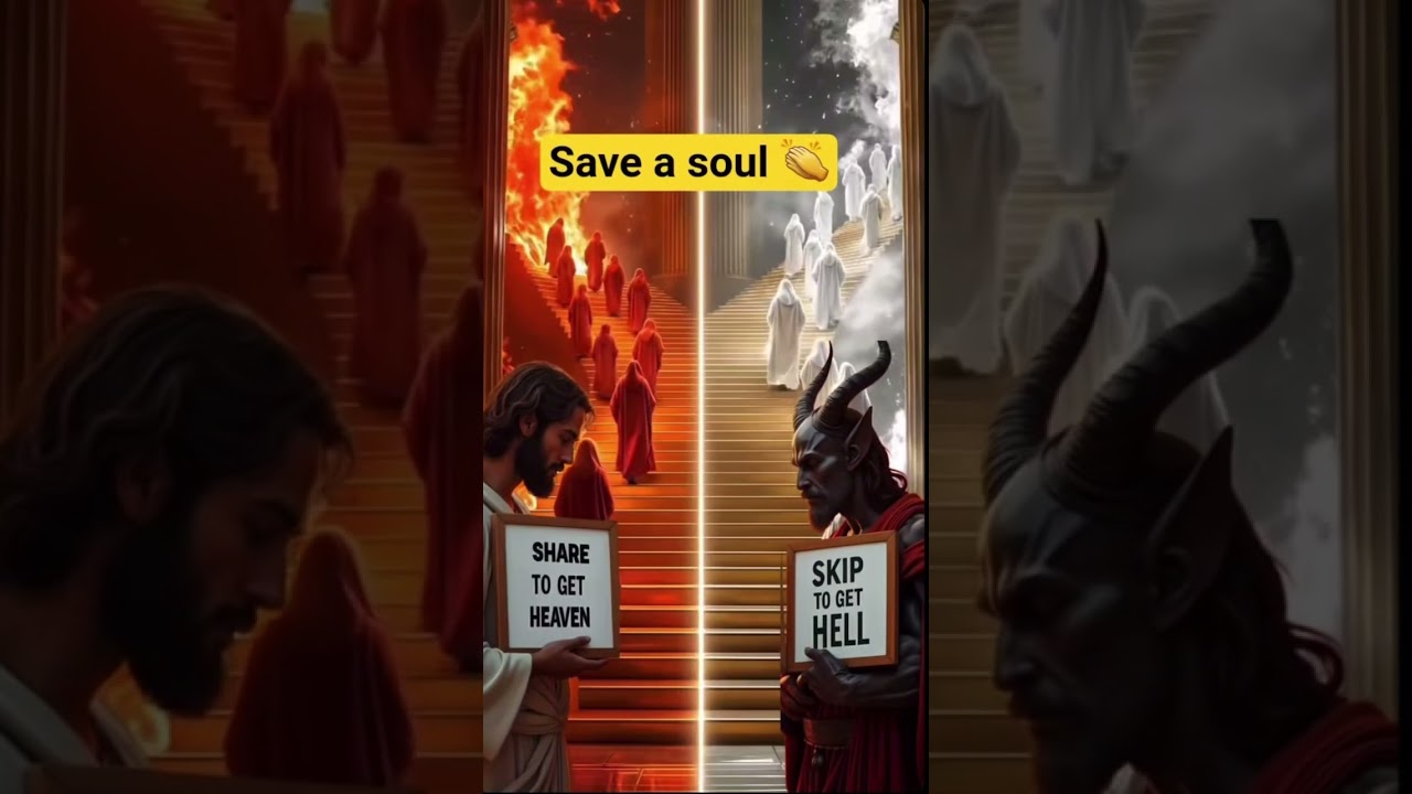 Save a soul from going to hell by sharing this video 