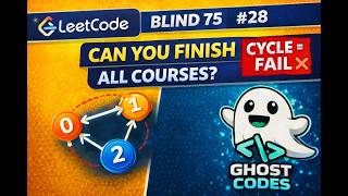 Blind 75 #28: Course Schedule Explained 🚀 (DFS + Cycle Detection)