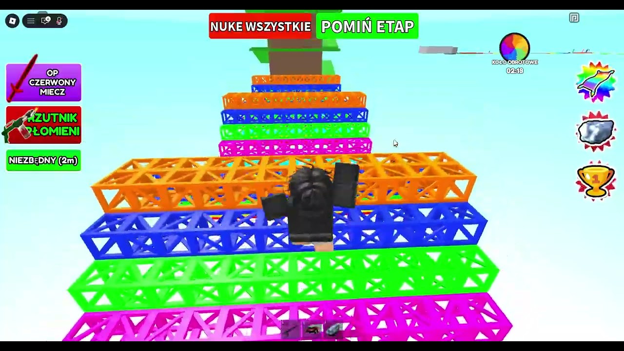 Przechodzę obby z moją siostrom