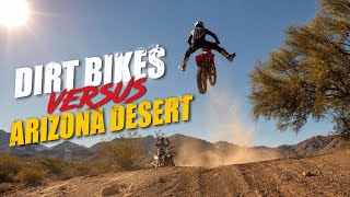 Dirtbikes vs Arizona desert