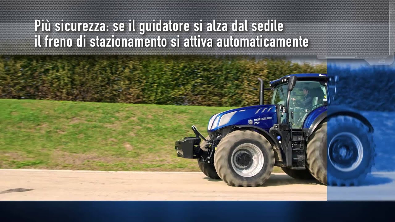 tractor tires #T7HeavyDuty in action - Park lock