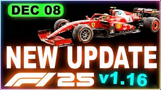 F1 25 Update 1.16 Explained in Full: Hidden Changes, New Content, Fixes & What Actually Matters
