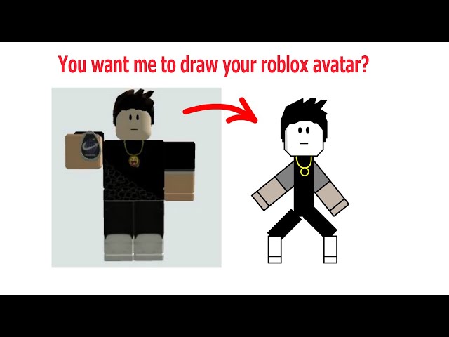 Anyone want me to draw their Roblox avatar