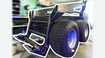 DIY SKID STEER. Part 2. Boom arm. MINI LOADER.