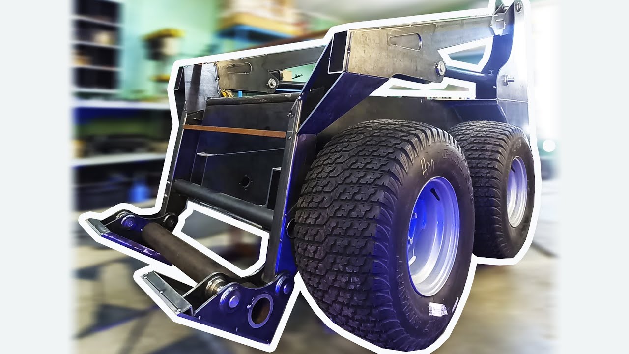 DIY SKID STEER. Part 2. Boom arm. MINI LOADER. YouTube