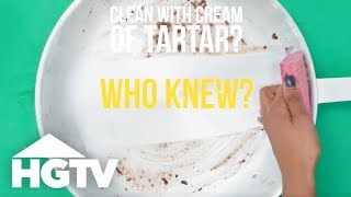 Easy Does It: How to Clean With Cream of Tartar | HGTV