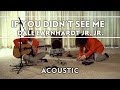 Dale Earnhardt Jr. Jr. - If You Didn't See Me (Then You Weren't On The Dancefloor) [Acoustic]