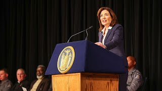 Governor Hochul Delivers Remarks at NYSP Academy Graduation Ceremony