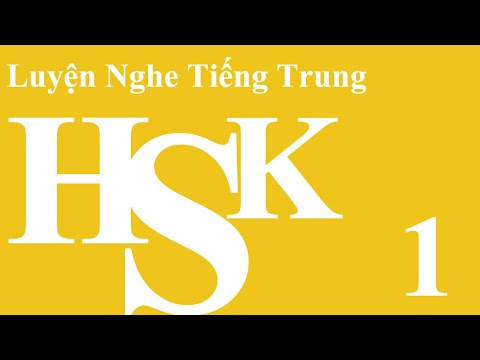 Video Luyện Nghe Tiếng Trung HSK 1| Bài 1| tiếng trung cơ bản - youtube
